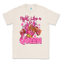 Natural Survivor queen Breast Cancer afro girl sneakers Classic Tee - RanaPortraitStore