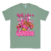 Sage Survivor queen Breast Cancer afro girl sneakers Classic Tee - RanaPortraitStore