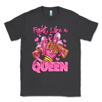 Smoke Survivor queen Breast Cancer afro girl sneakers Classic Tee - RanaPortraitStore