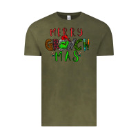 Vintage Olive Merry Grinch Mas Vintage Tee - Bettercallsaul