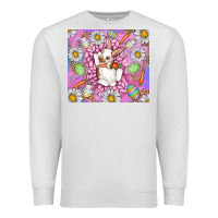 Oatmeal Heather Easter Bunny Premium Sweatshirt - CowhideDigitalArt