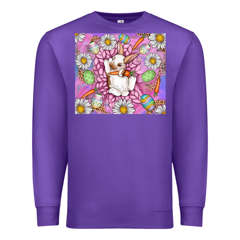 Easter Bunny Premium Sweatshirt by CowhideDigitalArt | Teevron
