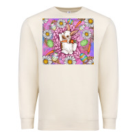 Sandshell Easter Bunny Premium Sweatshirt - CowhideDigitalArt