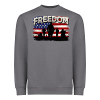Storm Freedom 4th of july Heavyweight Sweatshirt - CowGirlArtShop