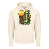 Vintage Artic western boots with cactus and desert Vintage Hoodie - RanaPortraitStore