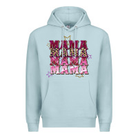 Blue Mist Mama mama mama mama Mother's Day Premium Hoodie - FaDigitalArtStudio