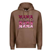 Chestnut Mama mama mama mama Mother's Day Premium Hoodie - FaDigitalArtStudio