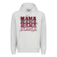Dove Grey Mama mama mama mama Mother's Day Premium Hoodie - FaDigitalArtStudio