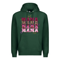 Sports Green Mama mama mama mama Mother's Day Premium Hoodie - FaDigitalArtStudio