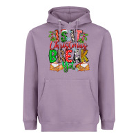 Lavender Is It Christmas Break Yet Heavyweight Hoodie - CowhideDigitalArt