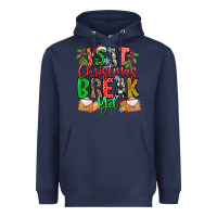 Navy Is It Christmas Break Yet Heavyweight Hoodie - CowhideDigitalArt
