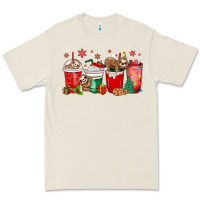 Bone christmas sloth coffee cups Premium Tee - MaliasSmallBusiness