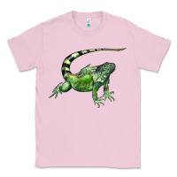 Bubblegum Pink İguana Classic Tee - LillyAllenDesigns