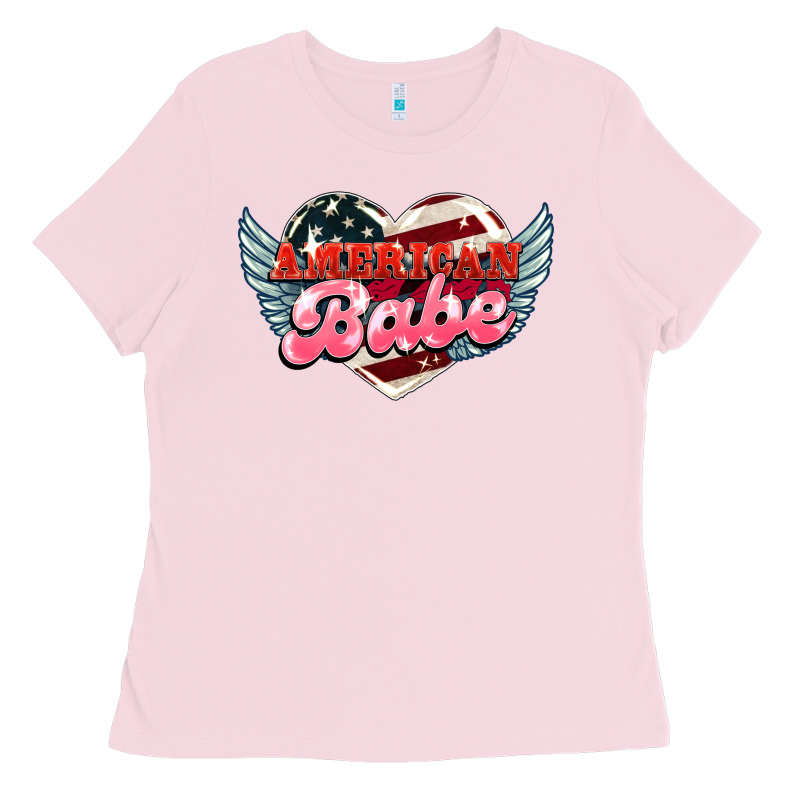 American Babe Ladies Tee by NancyCooperArtShop | Teevron