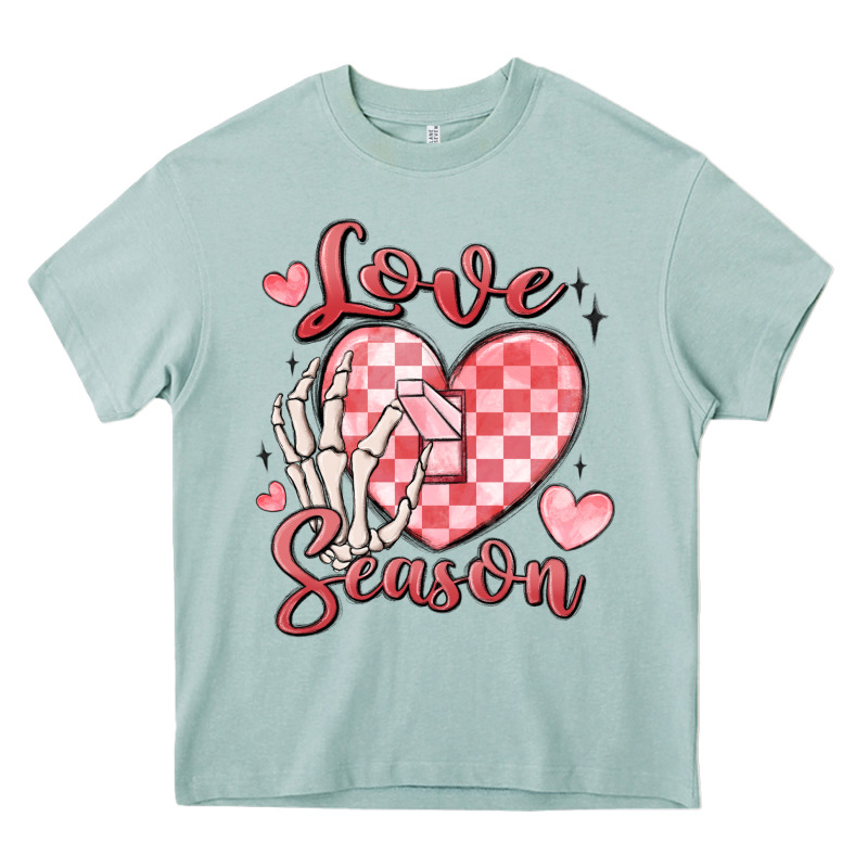 Love Season Heavy Core Tee by MaliasSmallBusiness | Teevron