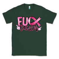 Sports Green Fu*ck Cancer Classic Tee - RanaPortraitStore