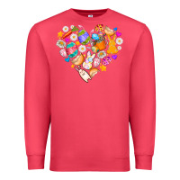 Cardinal Easter Love Premium Sweatshirt - CowhideDigitalArt