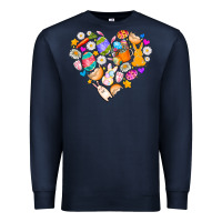 Navy Easter Love Premium Sweatshirt - CowhideDigitalArt