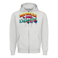 Dove Grey Normalize our differences Autism Zipper Hoodie - FaDigitalArtStudio
