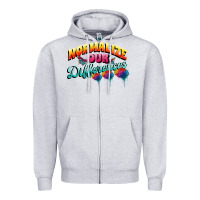 Heather Grey Normalize our differences Autism Zipper Hoodie - FaDigitalArtStudio