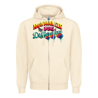 Sandshell Normalize our differences Autism Zipper Hoodie - FaDigitalArtStudio