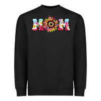 Tie Dye Sunflower Mom Mother's Day Heavyweight Sweatshirt | Teevron