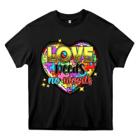 Black Love needs no words Heavy Core Tee - NancyCooperArtShop