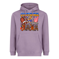 Lavender football mama Heavyweight Hoodie - CowhideDigitalArt