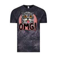 Cloud Black omg cat Vintage Tee - Bettercallsaul