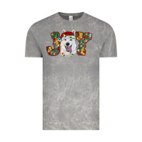 Cloud Rock white shepherd christmas joy Vintage Tee - RanaPortraitStore