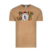 Vintage Camel white shepherd christmas joy Vintage Tee - RanaPortraitStore
