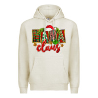 Oatmeal Heather Christmas Nana Claus Mother's Day Premium Hoodie - FaDigitalArtStudio