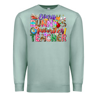 Seafoam Every Bunny Favorite Teacher Easter Premium Sweatshirt - CowhideDigitalArt
