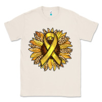 Natural Child Cancer Awareness Sunflower Classic Tee - RanaPortraitStore