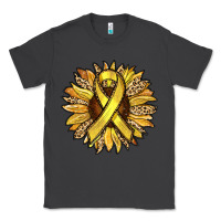 Smoke Child Cancer Awareness Sunflower Classic Tee - RanaPortraitStore