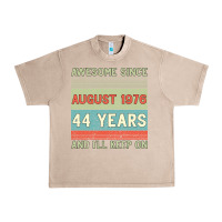 French Oak awesome since august 1976 44 years and i ll keep on Urban Heavy Tee - Bettercallsaul