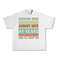 Lunar Rock awesome since august 1976 44 years and i ll keep on Urban Heavy Tee - Bettercallsaul