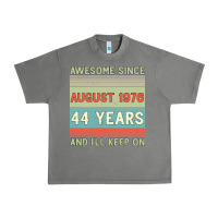 Tornado awesome since august 1976 44 years and i ll keep on Urban Heavy Tee - Bettercallsaul