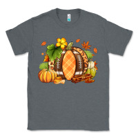 Charcoal Heather Fall American Football Classic Tee - RanaPortraitStore