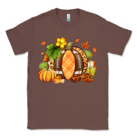 Chestnut Fall American Football Classic Tee - RanaPortraitStore
