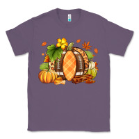 Lavender Fall American Football Classic Tee - RanaPortraitStore