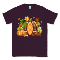 Plum Fall American Football Classic Tee - RanaPortraitStore