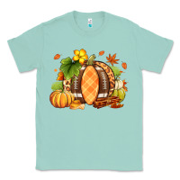 Seafoam Fall American Football Classic Tee - RanaPortraitStore