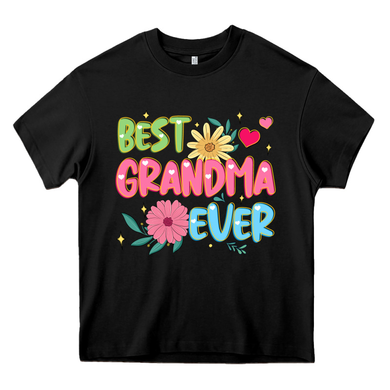 Best Grandma Ever Heavy Core Tee by JahusDesignShop | Teevron