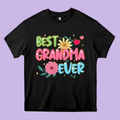 Best Grandma Ever Heavy Core Tee Designed By Jahusdesignshop