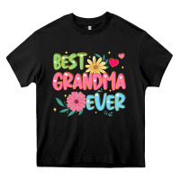 Black best grandma ever Heavy Core Tee - JahusDesignShop
