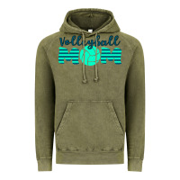 Vintage Olive Volleyball Mom Vintage Hoodie - Bettercallsaul