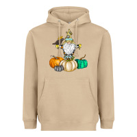 Mushroom Happy Fall Heavyweight Hoodie - CowhideDigitalArt