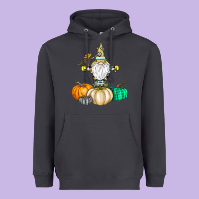 Happy Fall Heavyweight Hoodie Designed By Cowhidedigitalart