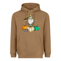 Toasted Coconut Happy Fall Heavyweight Hoodie - CowhideDigitalArt